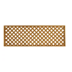 Garden Store 38 2ft Diamond Lattice Pine Trellis Panel, Pack Of 3 (W)183cm X (H)61cm