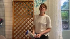 Garden Store -Garden Store 2ft diamond lattice pine trellis panel pack of 3 w 183cm x h 61cm5013053174005 ven en bq