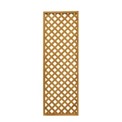 Garden Store 40 2ft Diamond Lattice Pine Trellis Panel, Pack Of 5 (W)183cm X (H)61cm
