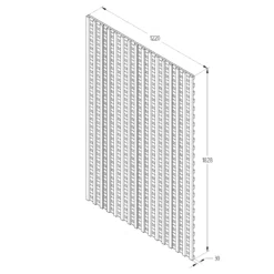 6ft Pine Trellis Panel, Pack Of 3 (W)122cm X (H)183cm 8 6ft Pine Trellis Panel, Pack Of 3 (W)122cm X (H)183cm -Garden Store 6ft pine trellis panel pack of 3 w 122cm x h 183cm5013053173428 18bq