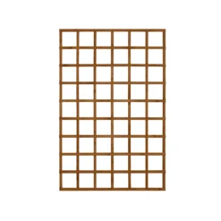 Garden Store 5 6ft Pine Trellis Panel, Pack Of 4 (W)120cm X (H)183cm