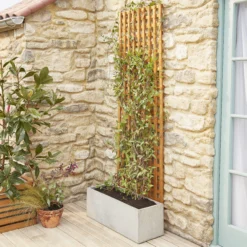 6ft Pine Trellis Panel (W)122cm X (H)183cm -Garden Store 6ft pine trellis panel w 122cm x h 183cm3663602430636 04bq