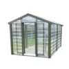 Adman Steel Sheds Multigrow 8x14.7 Greenhouse With Adjustable Vent -Garden Store adman steel sheds multigrow 8x14 7 greenhouse with adjustable vent5391538910370 01c bq