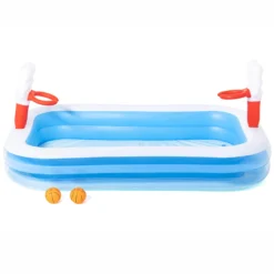 Bestway Bestway® Plain ABS Plastic & PVC Family Fun Pool (W) 1.68m X (L) 2.51m -Garden Store bestway bestway plain abs plastic pvc family fun pool w 1 68m x l 2 51m6942138914153 02c
