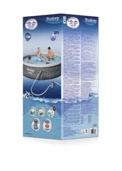 Bestway Fast Set Polyvinyl Chloride (PVC) Family Fun Pool (W) 3.96m X (L) 3.96m -Garden Store bestway fast set polyvinyl chloride pvc family fun pool w 3 96m x l 3 96m6942138968316 04c bq