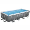 Bestway Power Steel® Plain Polyvinyl Chloride (PVC) & Steel Pool (W) 2.74m X (L) 5.49m -Garden Store bestway power steel plain polyvinyl chloride pvc steel pool w 2 74m x l 5 49m6942138987157 01c