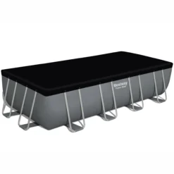 Bestway Power Steel® Plain Polyvinyl Chloride (PVC) & Steel Pool (W) 2.74m X (L) 5.49m -Garden Store bestway power steel plain polyvinyl chloride pvc steel pool w 2 74m x l 5 49m6942138987157 21c