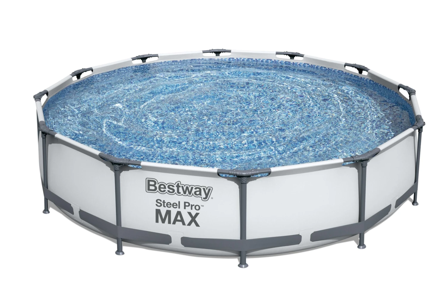 Bestway Steel Pro Max Polyvinyl Chloride (PVC) Family Swimming Pool (W) 3.97m X (L) 3.66m 3 Bestway Steel Pro Max Polyvinyl Chloride (PVC) Family Swimming Pool (W) 3.97m X (L) 3.66m