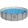 Bestway Steel Pro MAXâ„¢ Realistic Stone Print Polyvinyl Chloride (PVC) & Steel Pool (W) 5.49m X (L) 5.49m 2 Bestway Steel Pro MAXâ„¢ Realistic Stone Print Polyvinyl Chloride (PVC) & Steel Pool (W) 5.49m X (L) 5.49m -Garden Store bestway steel pro max realistic stone print polyvinyl chloride pvc steel pool w 5 49m x l 5 49m6941607310502 01c