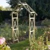 Blooma Cottage Apex Top Softwood Arch -Garden Store blooma cottage apex top softwood arch5397007055528 01i BQ