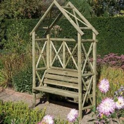 Blooma Cottage Arbour, (H)2200mm (W)560mm (D)560mm - Assembly Service Included 7 Blooma Cottage Arbour, (H)2200mm (W)560mm (D)560mm - Assembly Service Included -Garden Store blooma cottage arbour h 2200mm w 560mm d 560mm assembly service included5397007111606 01i BQ