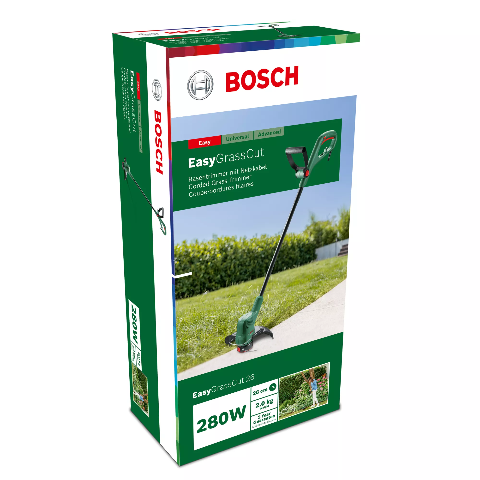 Bosch EasyGrassCut 26 280W Corded Grass Trimmer 4 Bosch EasyGrassCut 26 280W Corded Grass Trimmer - Image 2