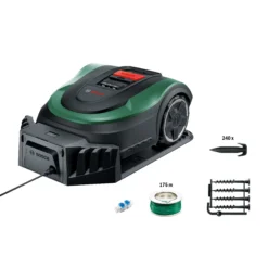 Bosch Indego M 700 Cordless Robotic Lawnmower -Garden Store bosch indego m 700 cordless robotic lawnmower4059952566924 08c bq