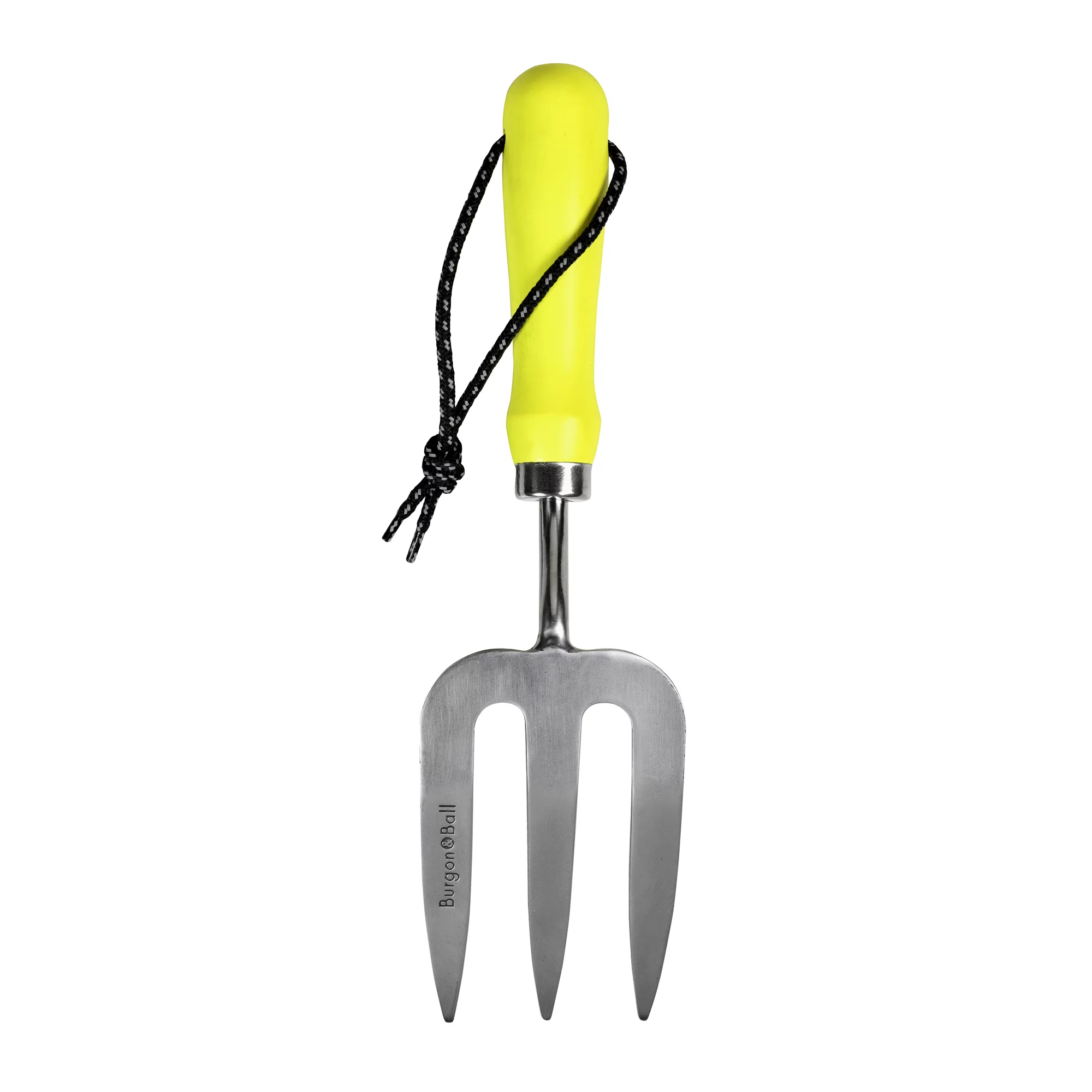 Burgon & Ball Yellow Hand Fork 3 Burgon & Ball Yellow Hand Fork