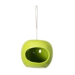 CJ Wildlife Ceramic Feeder Bird Mixes Green Apple Bird Feeder 0.5L -Garden Store cj wildlife ceramic feeder bird mixes green apple bird feeder 0 5l5051054276298 03c