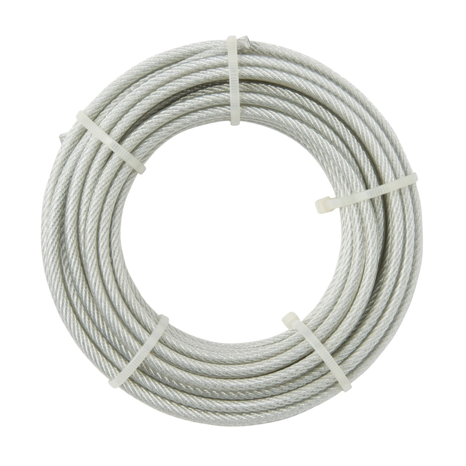 Diall PVC & Steel Cable, (L)10m (Dia)6mm 4 Diall PVC & Steel Cable, (L)10m (Dia)6mm - Image 2
