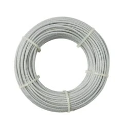 Diall PVC & Steel Cable, (L)50m (Dia)3.5mm -Garden Store diall pvc steel cable l 50m dia 3 5mm3663602918394 02bq