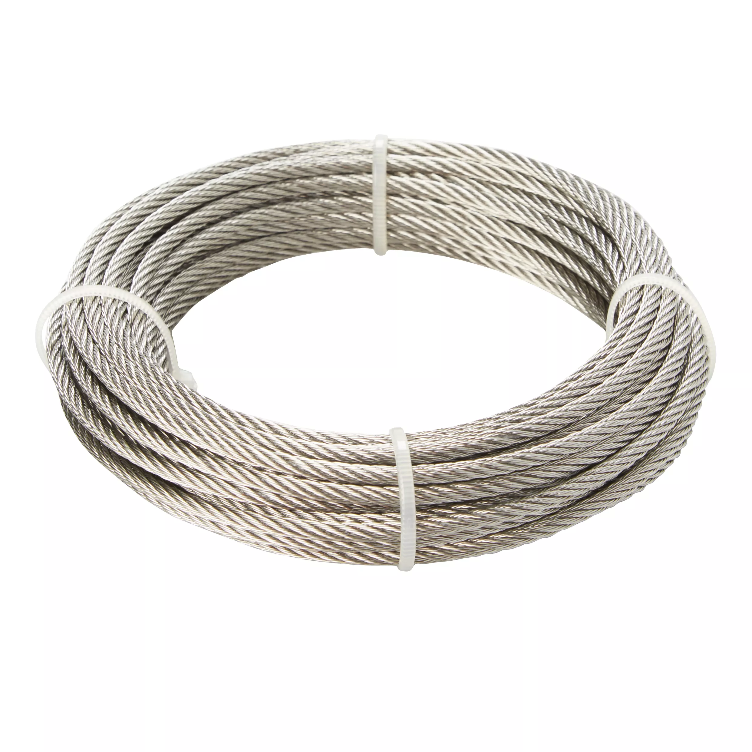 Diall Stainless Steel Cable, (L)10m (Dia)3.5mm 3 Diall Stainless Steel Cable, (L)10m (Dia)3.5mm