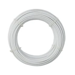 Diall White PVC & Steel Cable, (L)20m (Dia)1.7mm 6 Diall White PVC & Steel Cable, (L)20m (Dia)1.7mm -Garden Store diall white pvc steel cable l 20m dia 1 7mm3663602918417 02bq