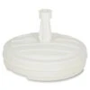 Eda White Parasol Base 0.74kg -Garden Store eda white parasol base 0 74kg3086960016135 01bq