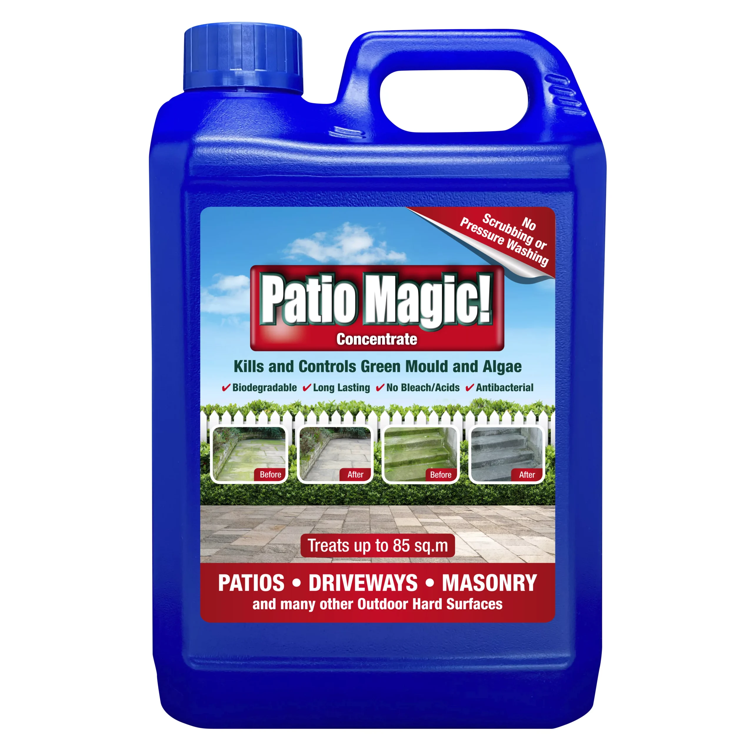 Evergreen Patio Magic Patio & Driveway Cleaner 2.5L 3 Evergreen Patio Magic Patio & Driveway Cleaner 2.5L