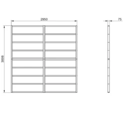 Forest 10x10 Timber Shed Base (L) 301cm X (W) 295cm - Assembly Service Included -Garden Store forest 10x10 timber shed base l 301cm x w 295cm assembly service included5013053182253 01t bq