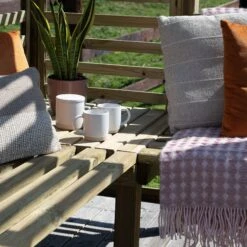 Forest Firenze Corner Arbour, (H)1970mm (W)1800mm (D)1800mm - Assembly Required -Garden Store forest firenze corner arbour h 1970mm w 1800mm d 1800mm assembly required5013053185049 37c bq