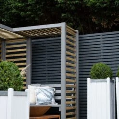 Forest Firenze Corner Arbour, (H)1970mm (W)1800mm (D)1800mm - Assembly Required -Garden Store forest firenze corner arbour h 1970mm w 1800mm d 1800mm assembly required5013053185049 39c bq