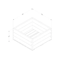 Forest Garden 0.9m X 0.9m Mixed Softwood Square Raised Bed Kit 0.81m² 11 Forest Garden 0.9m X 0.9m Mixed Softwood Square Raised Bed Kit 0.81m² -Garden Store forest garden 0 9m x 0 9m mixed softwood square raised bed kit 0 81m 5013053193471 01t