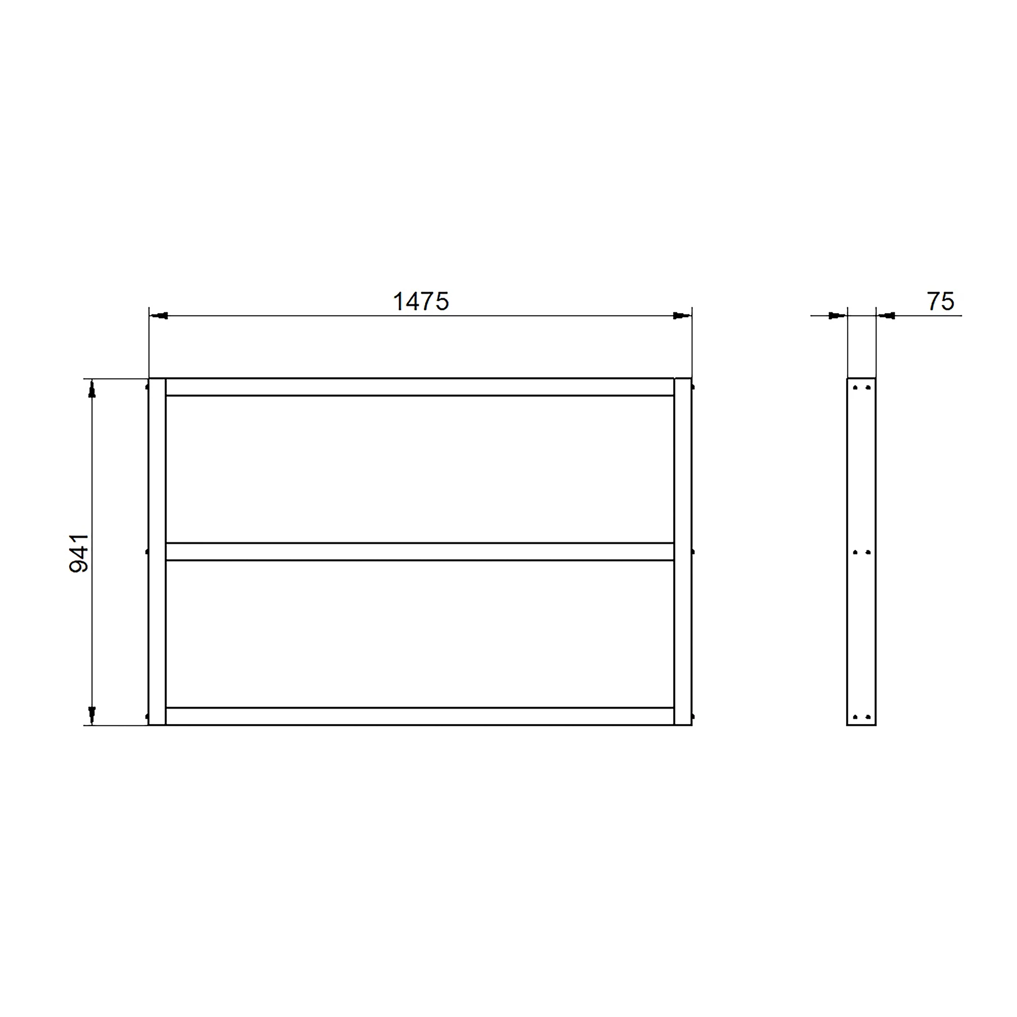 Forest Garden 5x3 Timber Shed Base (L) 94cm X (W) 0.15cm - Assembly Service Included 4 Forest Garden 5x3 Timber Shed Base (L) 94cm X (W) 0.15cm - Assembly Service Included - Image 2