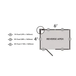 Forest Garden 6x4 Reverse Apex Dip Treated Shiplap Wooden Shed With Floor - Assembly Service Included -Garden Store forest garden 6x4 reverse apex dip treated shiplap wooden shed with floor assembly service included5013053193433 01t
