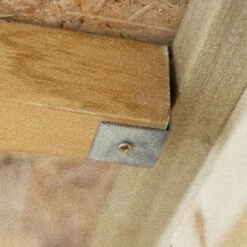 Forest Garden 7x5 Pent Pressure Treated Overlap Wooden Shed With Floor (Base Included) - Assembly Service Included -Garden Store forest garden 7x5 pent pressure treated overlap wooden shed with floor base included assembly service included5013053178515 39c bq