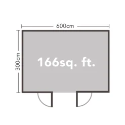Forest Garden Arley 6x3 Toughened Glass Pent Loglap Solid Wood Cabin With Double Door - Assembly Service Included 18 Forest Garden Arley 6x3 Toughened Glass Pent Loglap Solid Wood Cabin With Double Door - Assembly Service Included -Garden Store forest garden arley 6x3 toughened glass pent loglap solid wood cabin with double door assembly service included5013053181867 02t bq