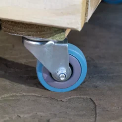 Forest Garden Linear Natural Timber Rectangular Planter (H) 49.6cm X (W) 80cm -Garden Store forest garden linear natural timber rectangular planter h 49 6cm x w 80cm5013053190388 02i