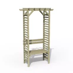Forest Garden Palma Arbour, (H)2151mm (W)1200mm (D)620mm - Assembly Required -Garden Store forest garden palma arbour h 2151mm w 1200mm d 620mm assembly required5013053190203 01c