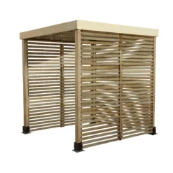 Forest Garden Square Pergola, (H)2045mm (W)1970mm -Garden Store forest garden square pergola h 2045mm w 1970mm5013053183175 01c bq