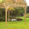 Forest Garden Square Pergola, (H)2800mm (W)3600mm -Garden Store forest garden square pergola h 2800mm w 3600mm5013053132272 01i bq