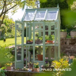 Forest Garden Victorian Walk Around 4x3 Greenhouse -Garden Store forest garden victorian walk around 4x3 greenhouse5013053176320 05i