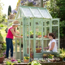 Forest Garden Victorian Walk Around 4x3 Greenhouse -Garden Store forest garden victorian walk around 4x3 greenhouse5013053176320 07i