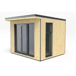 Forest Garden Xtend 10x9 Pent Tongue & Groove Garden Office With Single Door -Garden Store forest garden xtend 10x9 pent tongue groove garden office with single door5013053183588 02c