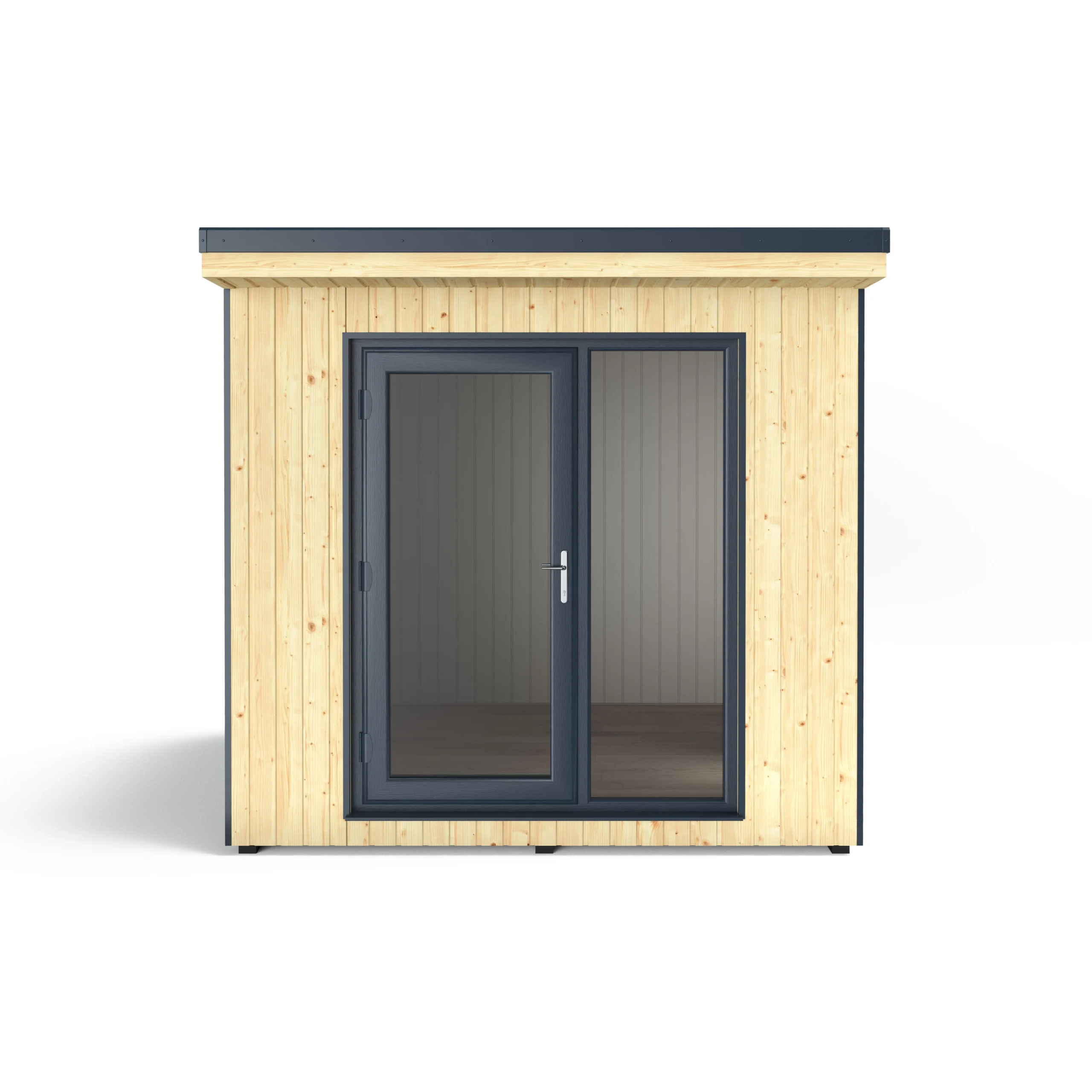 Forest Garden Xtend 8x9 Pent Tongue & Groove Garden Office - Assembly Service Included 6 Forest Garden Xtend 8x9 Pent Tongue & Groove Garden Office - Assembly Service Included - Image 4