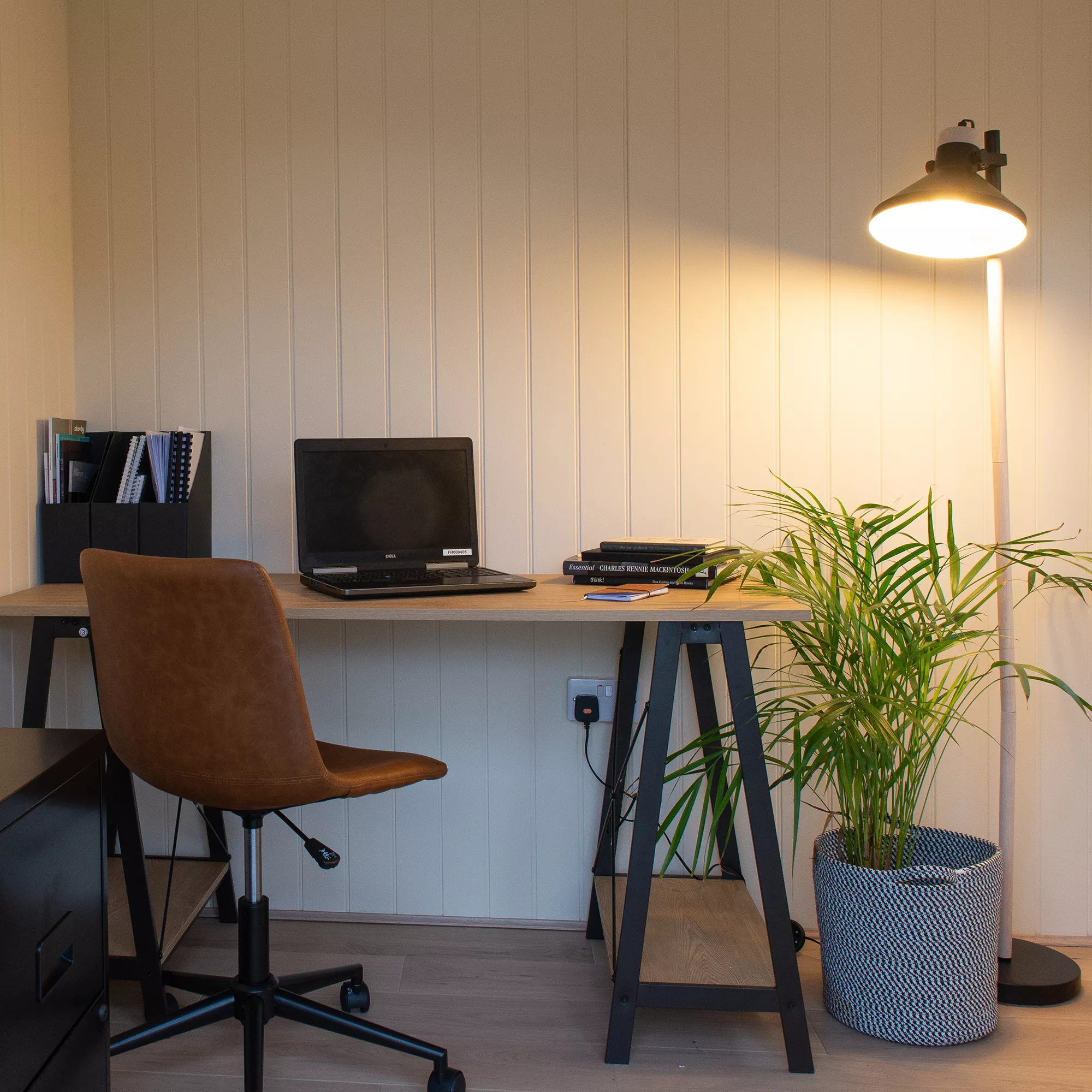 Forest Garden Xtend 8x9 Pent Tongue & Groove Garden Office - Assembly Service Included 7 Forest Garden Xtend 8x9 Pent Tongue & Groove Garden Office - Assembly Service Included - Image 5