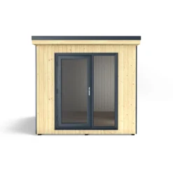 Forest Garden Xtend 8x9 Pent Tongue & Groove Garden Office With Single Door -Garden Store forest garden xtend 8x9 pent tongue groove garden office with single door5013053183540 01c