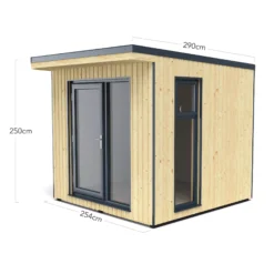 Forest Garden Xtend 8x9 Pent Tongue & Groove Garden Office With Single Door -Garden Store forest garden xtend 8x9 pent tongue groove garden office with single door5013053183540 01t