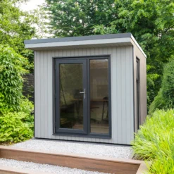 Forest Garden Xtend 8x9 Pent Tongue & Groove Garden Office With Single Door -Garden Store forest garden xtend 8x9 pent tongue groove garden office with single door5013053183540 02i
