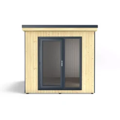 Forest Garden Xtend+ 8x9 Pent Tongue & Groove Garden Office -Garden Store forest garden xtend 8x9 pent tongue groove garden office5013053183557 01c