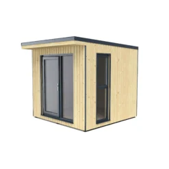 Forest Garden Xtend+ 8x9 Pent Tongue & Groove Garden Office -Garden Store forest garden xtend 8x9 pent tongue groove garden office5013053183557 02c