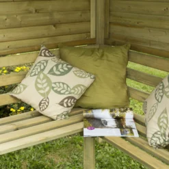 Forest Venetian Corner Arbour, (H)2500mm (W)2330mm (D)1610mm - Assembly Required -Garden Store forest venetian corner arbour h 2500mm w 2330mm d 1610mm assembly required5013053139745 12i