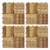 GoodHome Lempa Brown Acacia Clippable Deck Tile (L)0.3m (W)300mm (T)24mm, Pack Of 4 -Garden Store goodhome lempa brown acacia clippable deck tile l 0 3m w 300mm t 24mm pack of 45059340066035 10c