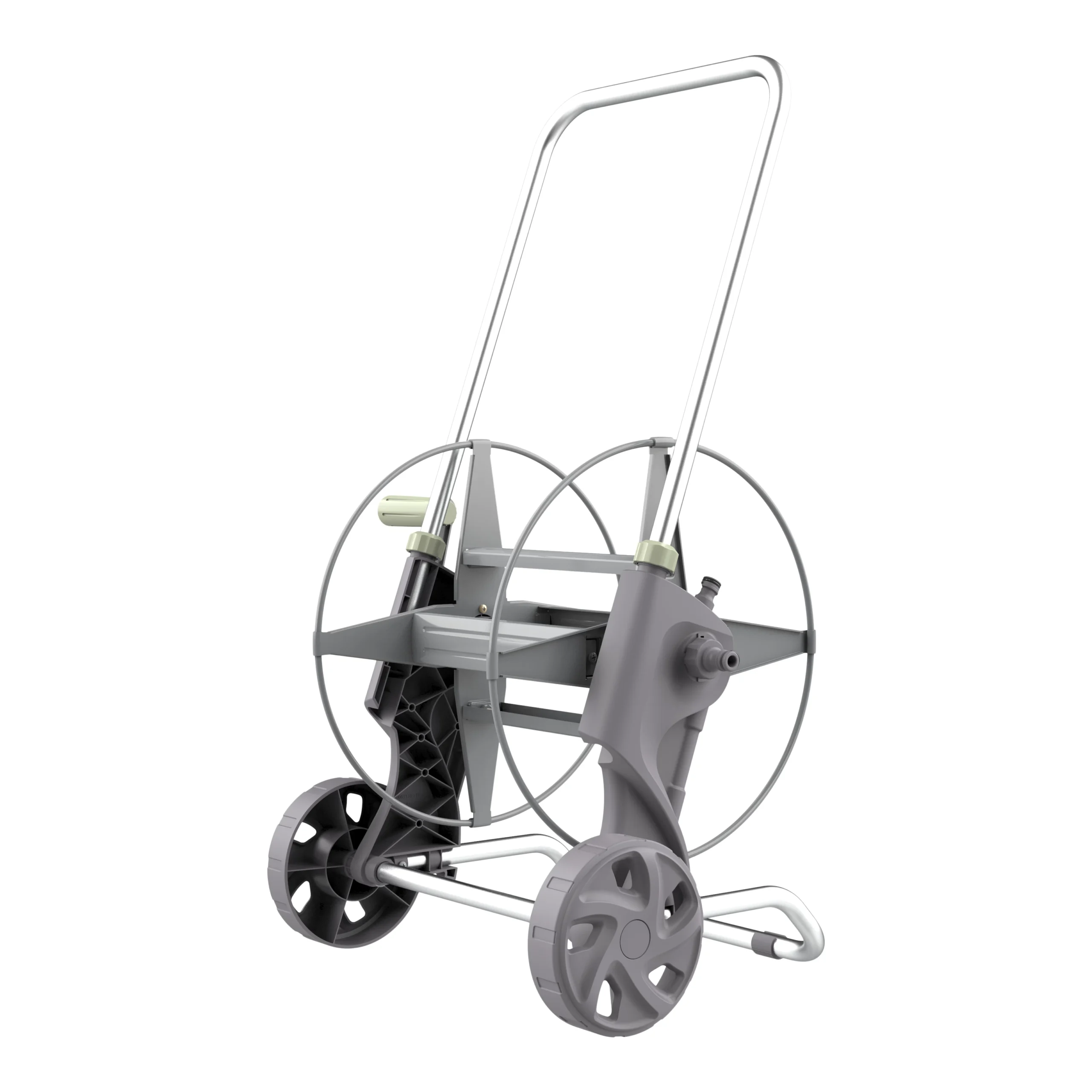 GoodHome Watering Freestanding Empty Hose Cart With Wheels 3 GoodHome Watering Freestanding Empty Hose Cart With Wheels